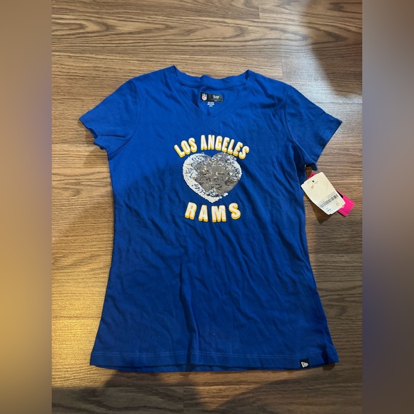 NFL Team Apparel Blue T-Shirt - Picture 6 of 6